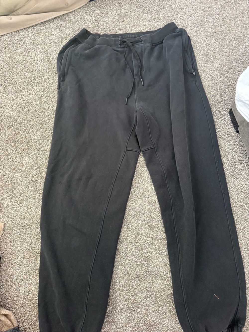 Men's Black Lululemon Sweatpants